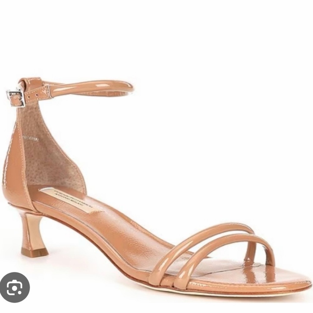 ANTONIO MELANI Tan Heeled Sandals
